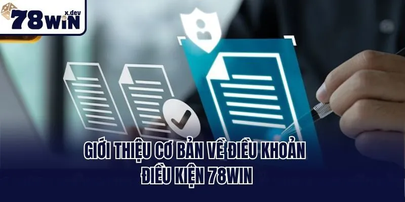Giới thiệu cơ bản về điều khoản điều kiện 78win